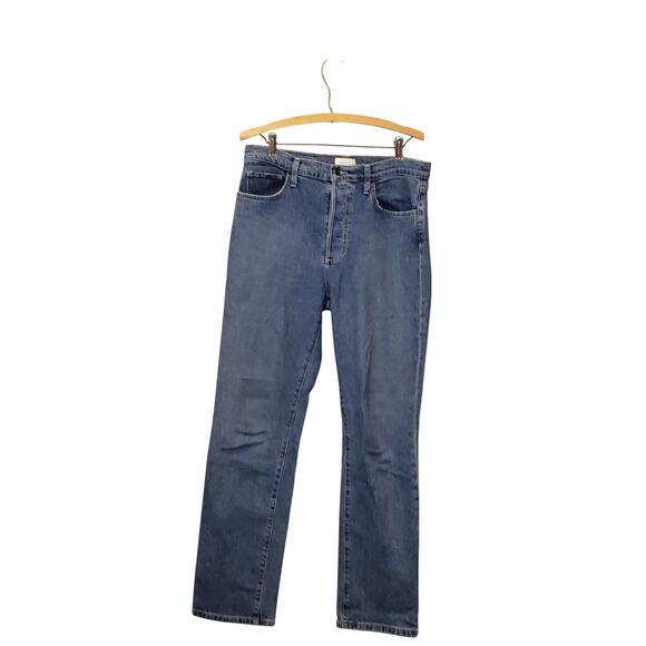 Favorite Daughter Womens The Vivi High Rise Long Straight Chelsea Jeans Size 30 - Picture 1 of 15
